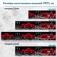 Фото панель универсальная ПЭТ, Самофиксирующаяся, 62 х 410 см (толщина 1.2 мм), розы красные с бокалами(ПЭТ4-s_fl11746) - изображение 2