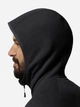 Спортивная кофта мужская Jack Wolfskin Baiselberg Hooded Fz M 1710541-6000 XL Черная (4064993557237) - изображение 3