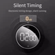 Кухонный цифровой таймер Baseus с магнитным креплением Heyo Rotation Countdown Timer (ACDJS-01) Black - изображение 12