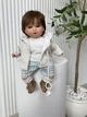 Интерактивная Звуковая Кукла Мальчик Марина Пау Испанская Виниловая Кукла Bunny Petite Tiffani Marina & Pau в Коробке 40 см - изображение 1