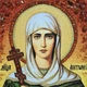 Икона "Святая мученица Антонина" янтарная 15х20 - изображение 3
