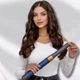 Фен-стайлер для укладки волос 6в1 с насадками Multifunction Hair Styler 1300 Вт, стайлер для сушки, завивки и выпрямления волос, с цилиндрическими насадками и щетками, 3 температурных и скоростных режимов, MHRT-6669 - изображение 5