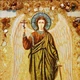 Икона "Ангел Хранитель" янтарная 15х20 - изображение 4