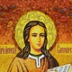 Икона "Святой Преподобный Леонтий, канонарх Печерский" янтарная 15х20 - изображение 3