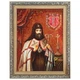 Икона "Святитель Петр (Могила) митрополит Киевский" янтарная 15х20 - изображение 2