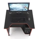 Компьютерный геймерский стол XGamer MINI XG08 с полкой под системный блок 80/65/75см черно красный - изображение 8