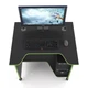 Компьютерный геймерский стол XGamer MINI XG08 с полкой под системный блок 80/65/75см черно зеленый - изображение 6