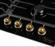 Газова варильна поверхня perfelli vintage gw69c nero - зображення 4