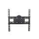Настенное крепление LCD/Plasma tv 43-65" Квадо к-256 цвет черный, до 25 кг, VESA:400x400 мм, наклон: -12 ~ +12, поворот: до 180 град, отступ от стены: 60-245 мм - изображение 2