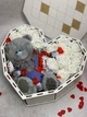 Подарок Для Девушки Подарочный Бокс для Нее Набор женский Сладостей Игрушка и мыльные розы сердце (183425) - изображение 2