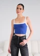 Женский Топ Стаф Майка Синяя Staff Ve Blue M (326081) - изображение 1