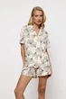 Костюм жіночий з шортами Aruelle Seashell, розмір XL, крем - зображення 4