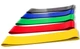 Набор резинок для фитнеса латексных Exercise Resistance Belt 5в1 - изображение 1