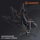 Геймерское игровое кресло GamePro GC900B Size XL Fabric Black - изображение 16