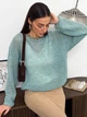 Джемпер женский ARTKNIT Soft L/XL Бирюзовый (4823093470866) - изображение 3