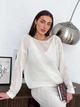 Джемпер женский ARTKNIT Soft S/M Молочный (4823093470811) - изображение 3