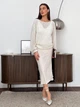 Джемпер женский ARTKNIT Soft S/M Молочный (4823093470811) - изображение 6
