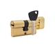 Серцевина КEDR BRASS М80 ZCG (40т*40) brass key (з латунним ключем) - изображение 2