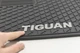 Килимки каучукові в салон HAVOC VW Tiguan з 2007 по 2016 з лого та кліпсами комплект 4 килимка + перемичка - изображение 2