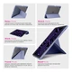 Чехол ArmorStandart Y-Type PEN для iPad 11 2025 (A16) / 10.9 2024 / 2022 Purple (ARM77503) - зображення 3