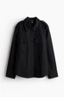 Сорочка карго H&M 271241170 XS Чорний - зображення 4