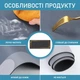 Суперпоглощающий Диатомитовый Коврик Aquarius для ванной и кухни 50 х 120 см Графитовый Мрамор - изображение 4