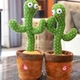 Танцующий кактус/Dancing Cactus, поющий 120 песен с подсветкой 5b - изображение 6