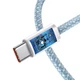 Кабель Baseus Dynamic Series Fast Charging Data Cable Type-C to Type-C 100W 2m Blue - зображення 7