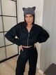 Жіночий вельветовий костюм на блискавці Uaclothes 42-44 Чорний (like31427-116351349) - изображение 2
