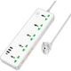Сетевой удлинитель Hoco AC13A Talento 5-position Socket (1C3A) White - изображение 3