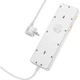 Сетевой удлинитель Hoco AC13A Talento 5-position Socket (1C3A) White - изображение 4