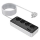Сетевой удлинитель Hoco AC21 Sunlight 4-bit (1C3A) Desktop Socker Black - изображение 2