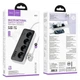 Сетевой удлинитель Hoco AC21 Sunlight 4-bit (1C3A) Desktop Socker Black - изображение 5