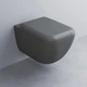 Унитаз подвесной безободковый серый CIELO Shui Comfort с сиденьем с микролифтом SHCOVSKCPVSHCOTFCM - изображение 2