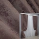 Комплект готовых штор VR-Textil Жаккард Sultan XO № 1681ш Бурый 150х270 см 2 шт (33-0561) - изображение 1
