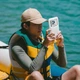 Гермочохол для телефону Naturehike 6.8 inch CNK2300BS015 grey - зображення 6