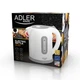 Электрочайник Adler AD 1234, 2200W, 1.7л, с индикатором уровня воды, белый - изображение 5