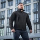 Тактична чоловіча куртка M-Tac Soft Shell Black XS (TK-321145) - зображення 1
