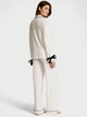 Пижама Modal Soft Velvet-Trim Long Pajama Set размер XS - изображение 2