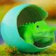 Іграшка, що зростає, в яйці - Крокодили та черепахи - изображение 7
