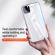 Прозорий чохол BaSEus для iPhone 11 Pro Max, серія Simple TPU - зображення 8