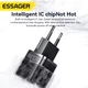 Сетевое зарядное устройство, блок питания 20 Вт, USB-A + Type-C PD3.0+QC3.0, GaN, адаптер для зарядки, черный - изображение 4