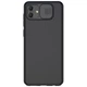 Карбоновая накладка Nillkin Camshield (шторка на камеру) для Samsung Galaxy A04 Черный / Black - изображение 1