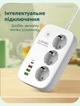 Мережевий подовжувач фільтр, розетка розумна LDNIO, WiFi Управління, 3 розетки, 3USB/1Type-C, 2500W, Білий - зображення 11