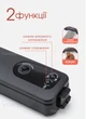 Домашний вакууматор для продуктов Vacuum Sealer Кухонный вакуумный упаковщик, Вакуматор, Вакууматор для еды, Black - изображение 3