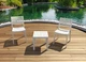 Стіл для шезлонгу Siesta Ocean Side Table White - зображення 7