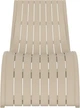 Шезлонг полипропиленовый Siesta Slim Taupe - изображение 4
