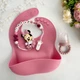 Подарочный набор с именной игрушкой грызунком Минни Маус блаш на рождение, крестины, выписку, полгода - изображение 1