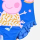 Детский слитный купальник для девочки Disney Peppa Pig YE18108 98 см Темно-фиолетовый (3609087688988) - изображение 4