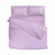 Комплект постільної білизни SoundSleep Silken сатин полуторний 160х215 см бузковий (2800004482059) - зображення 1